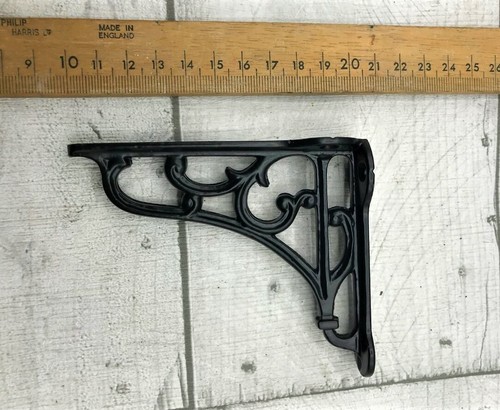 Pair cast iron ornate - pair, of