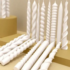 Candle Mould Long Tall Spiral