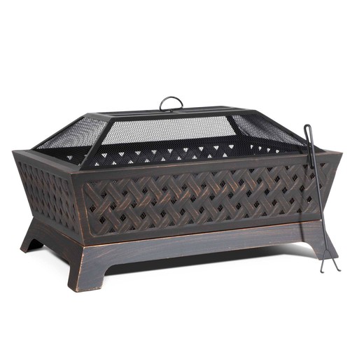 Rectangular fire pit outdoor - rectangular,