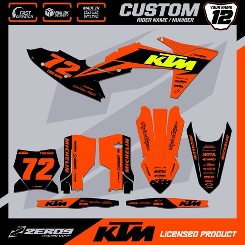 Ktm motocross graphics custom - ktm,