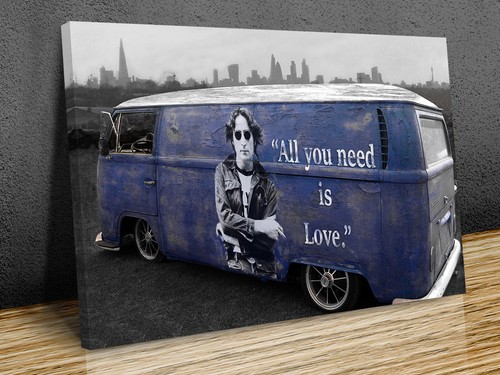 Banksy camper van john - banksy, vw