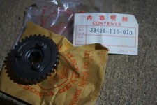 HONDA GENUINE XR75K XR75 2ND GEAR COUNTER SHAFT 31T GEAR BOX 23451-116-010 NOS