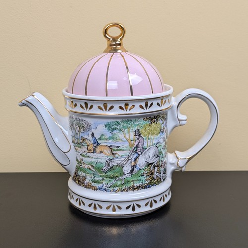 Sadler ceramic teapot with - sadler,