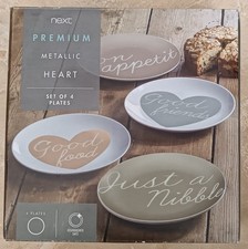 Next Premium Metallic Heart