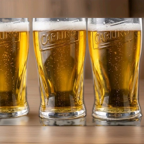 Vintage carling pint - vintage,