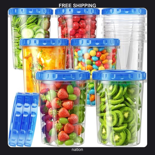 Pack 33oz food storage - 10,