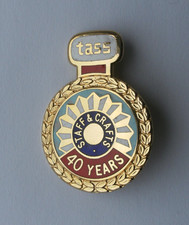 Trade union pin badge - union,