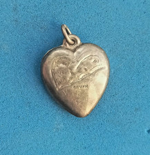 Vintage Interwar Silver Heart