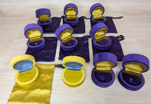 Lot gucci velvet jewelry - lot,