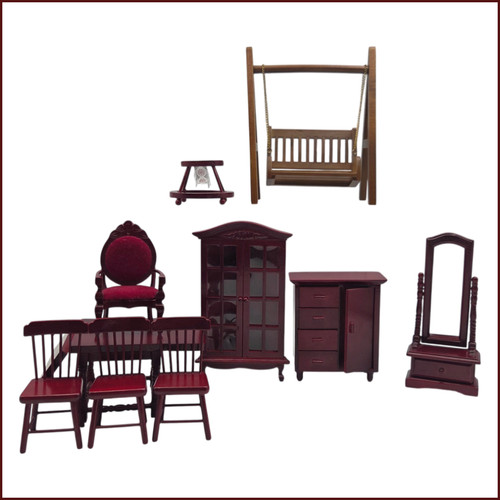 Vintage dolls house - vintage,