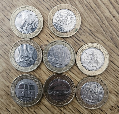 Two pound coins - pound, joblot
