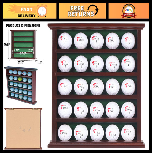 Golf ball display case - ball,