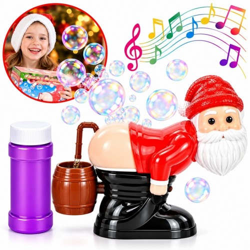 Santa claus farting bubble - farting,