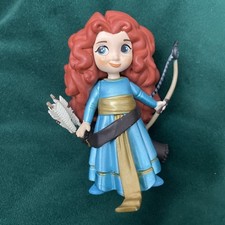 DISNEY ANIMATORS COLLECTION 3" MERIDA BRAVE TODDLER MINI DOLL PLAY TOY FIGURE