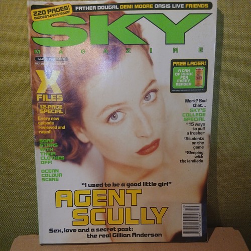 Sky magazine october 1996 - sky, x