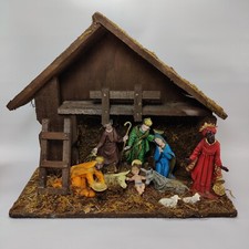 Wooden Christmas Nativity