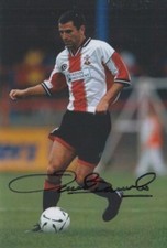 FRANCIS BENALI HAND SIGNED 6X4 PHOTO SOUTHAMPTON FOOTBALL AUTOGRAPH 6