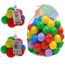 10-500 Multi Coloured Balls Toys Children Versatile Colourful Play Ball Pit Kids