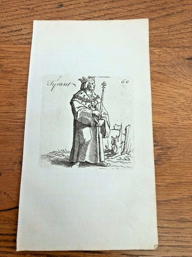 Original 1750 small woodcut - woodcut, by
