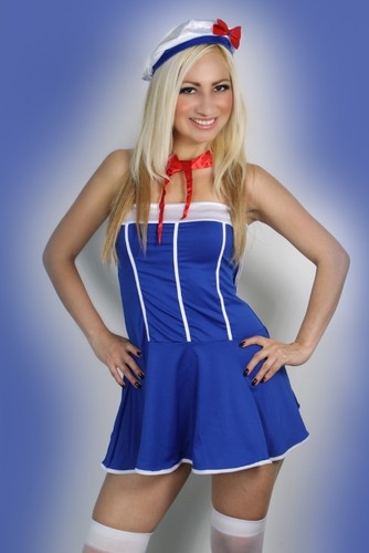 Halloween womens blue lingerie - womens,