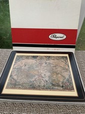 Pimpernel Old World Antique Maps Set 6 Vintage Placemats Cork Back Place Mats