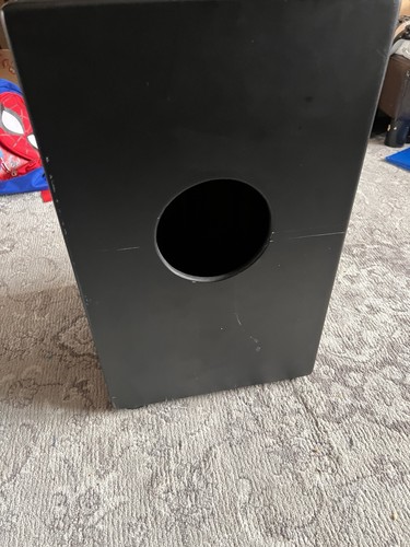 Black rat cajon - black, drum