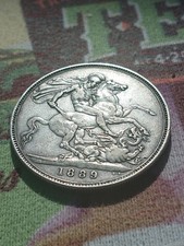 1889 Crown Coin: Queen