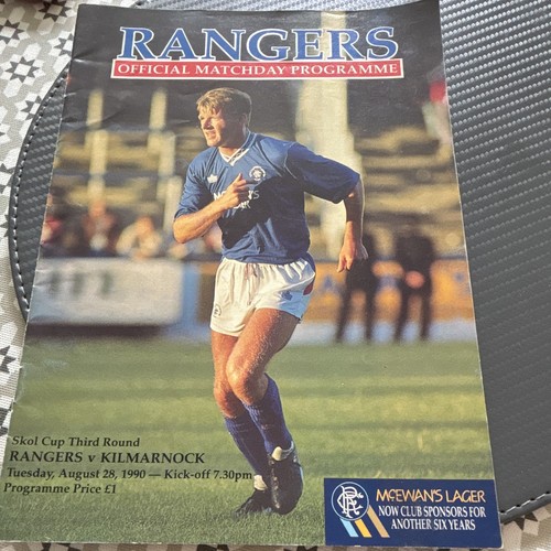 Mcewan lager rangers v - mcewan's,