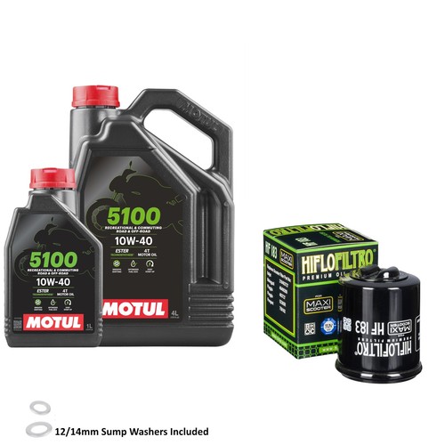 125 evo oil and filter - 125, x7