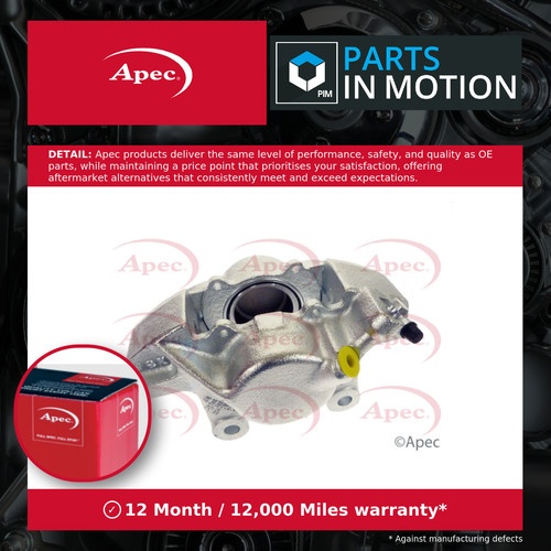 Brake caliper front - front, left