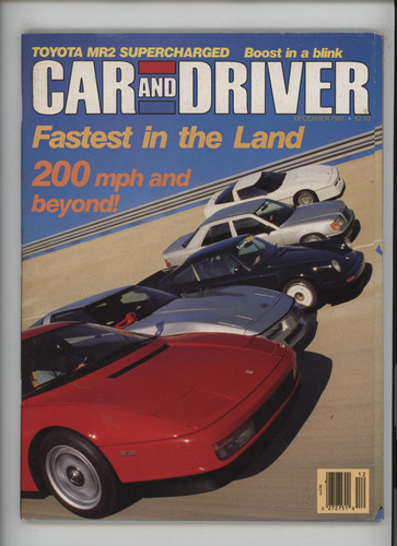 Car and driver - and, december
