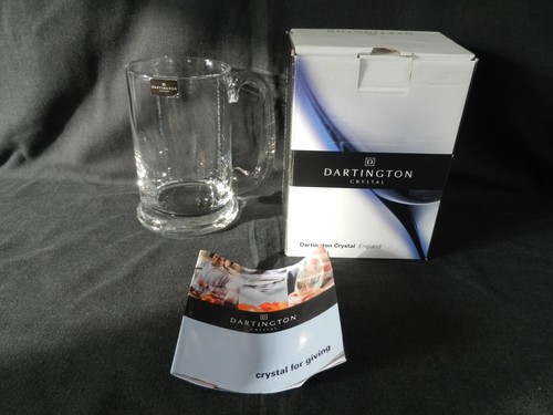 Dartington crystal ale tankard - crystal,