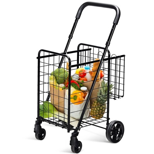 Folding shopping cart - folding,