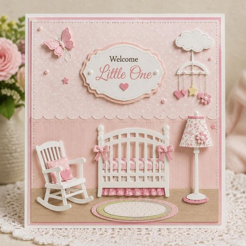 Mini baby crib metal - crib,