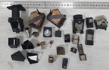 Vintage Optical Equipment Glass Optical Prisms Lens Mounted Mixed Job Lot - B31