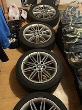 4x BMW 1 Series M-Sport Alloy 17” Rims + Tyres (5x120)