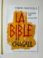 Chagall's Bible 1970