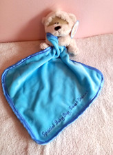 Fizzy Moon Baby Special Delivery Teddy Bear Comforter Comfort Blanket Soft Toy