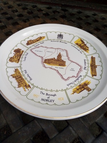 Plate morley 1974 - plate,