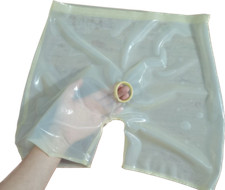 Transparent Latex Mens Panties