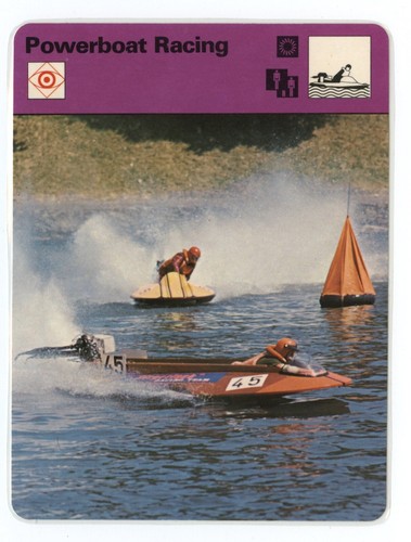 Powerboat racing - powerboat,