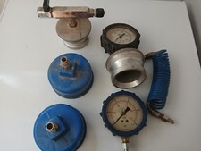  2  x pressure gauges  1 x flexible hose 2 x standpipe caps (tapped) 