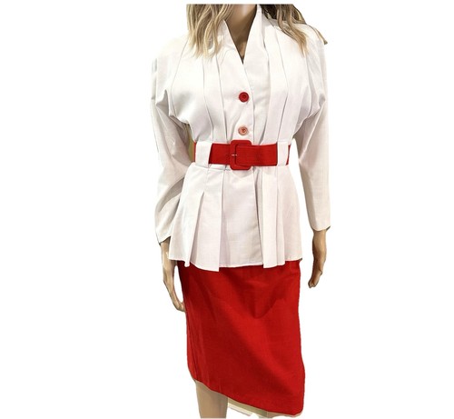 Vintage cannes skirt - vintage, suit