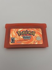 Game Card Fire Red For Pokemon