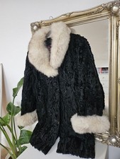 Genuine Real Arctic Fox Fur Coat For Ladies.