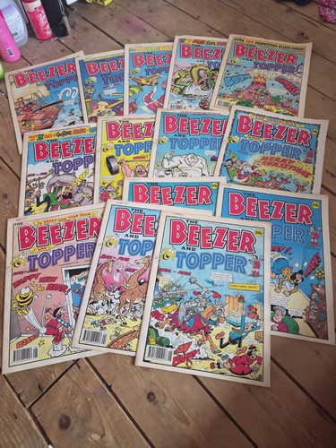 The beezer and topper comic - and,