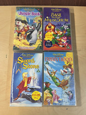 Disney VHS Video Bundle X4
