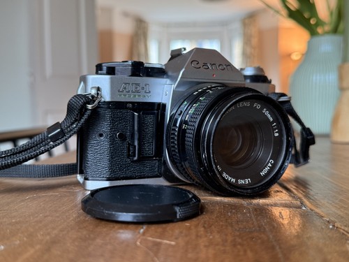 Canon ae1 program 35mm - canon, film