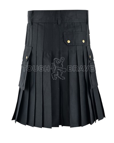 Men black utility cargo - black,