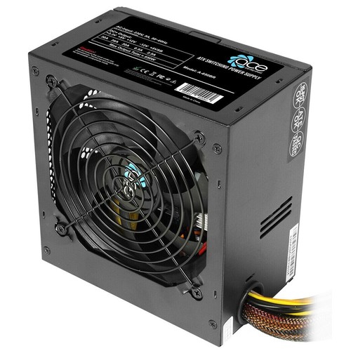 Ace black 650w psu power - black,